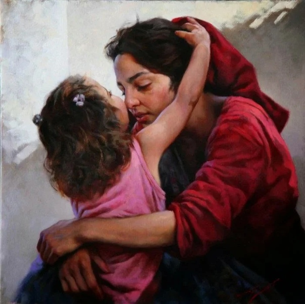 Талантливый итальянский художник Джанни Стрино (Gianni Strino пишет интересные картины, в которых можно найти все чувства жизни. Через простые образы, без нотки пафоса и откровенности тела. Он