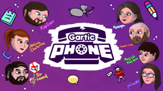ЗАПИСЬ СТРИМА ► Gartic Phone в коопе с модераторами