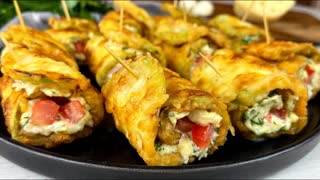 КАБАЧКИ "Закусочные язычки", ну очень ВКУСНЫЕ! Готовлю ТАК много-много лет! Рецепт без заморочек